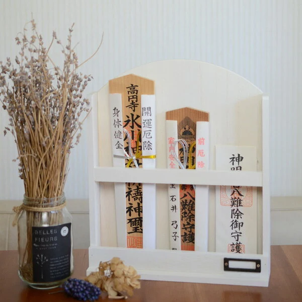 オリジナル お札立て 白