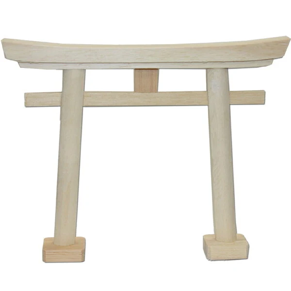 内祭用神棚用 招福鳥居 色：白木