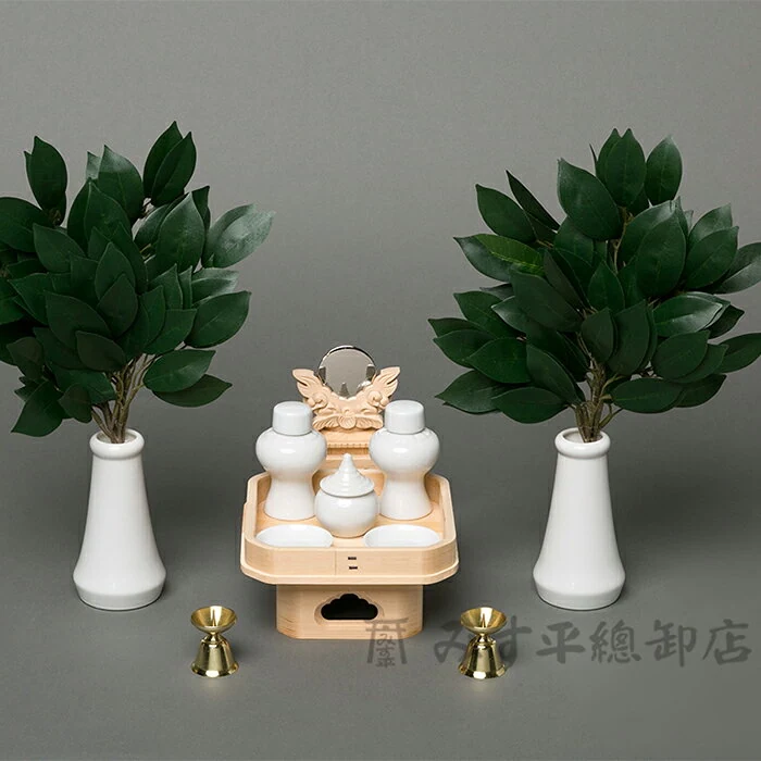 瀬戸製 神具セット（小上）