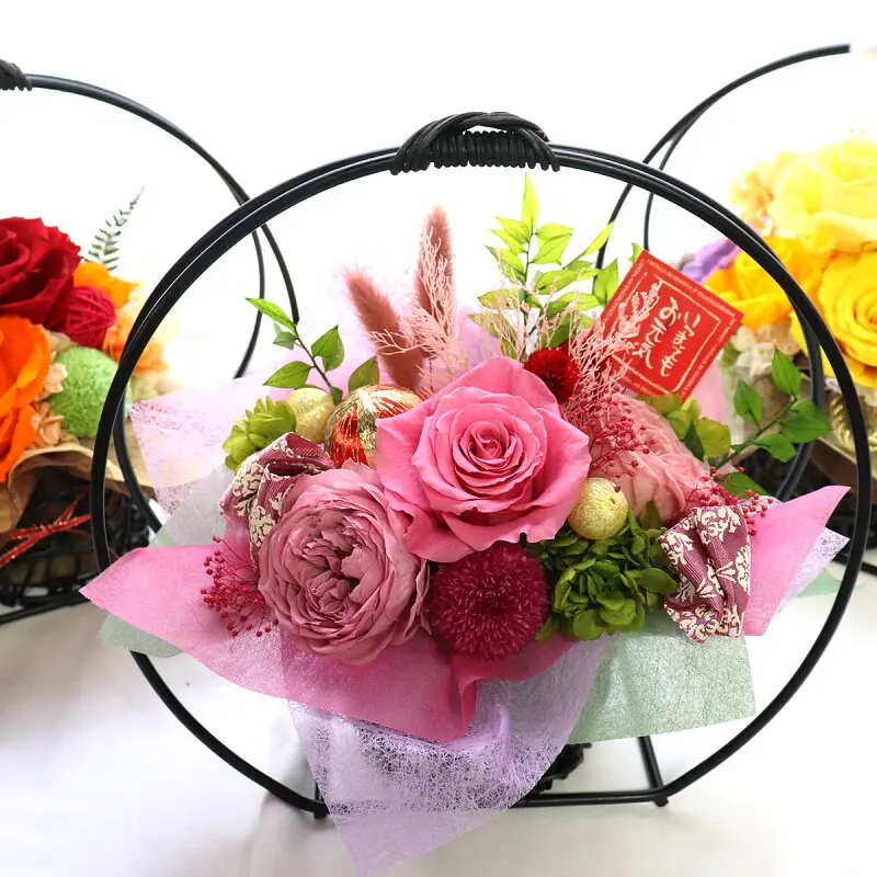 和風プリザーブドフラワー「舞華」